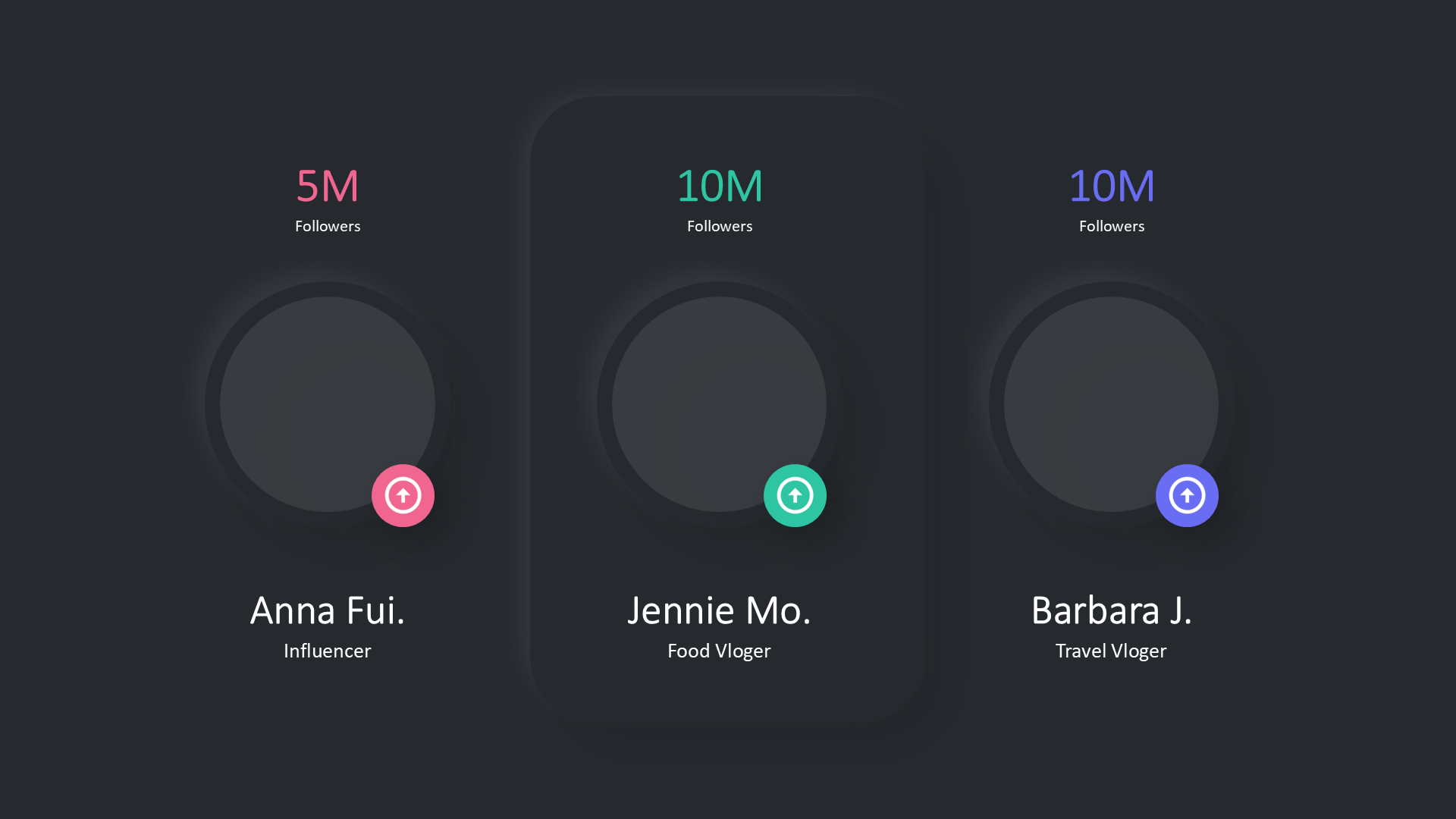 Social Media Dark slide 8